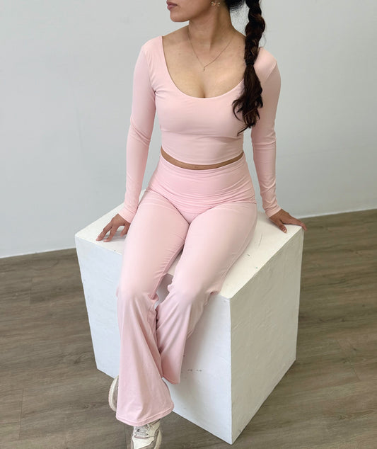 Luna Soft Knit Foldover Lounge Pants