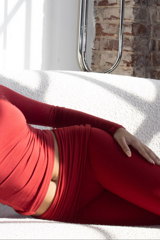 Luna Soft Knit Foldover Pants Vol. 2