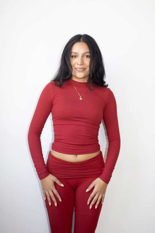 Luna Soft Knit Foldover Pants Vol. 2